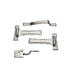 Contemporary Gate Kit 7 Inch Satin Nickel