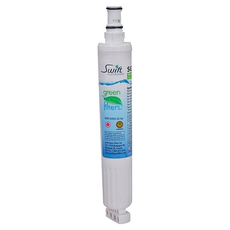 Swift Green Filters SGF-W10 Refrigerator Water Filter, 0.5 gpm, For 4396510 Whirlpool Refrigerator Water Filter