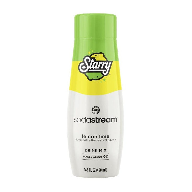 Sodastream Starry 1924225011 Soda Drink Mix, Water, Lemon Lime, 14.9 fl-oz Bottle
