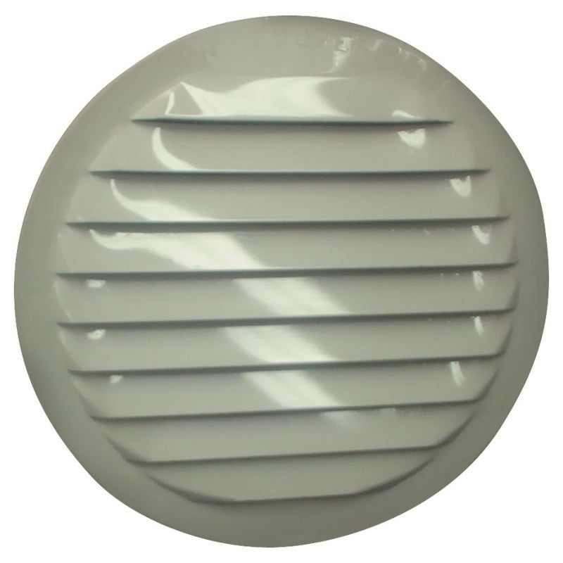 Maurice Franklin RLW-100 4 Screen Louver, 4-5/8 in W, Aluminum, White