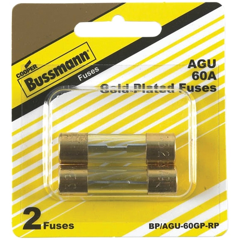 Bussmann BP/AGU-60GP-RP Ferrule Fuse, 60 A