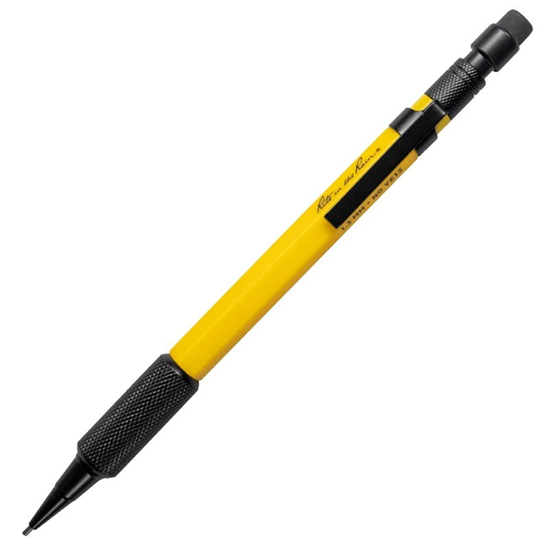 Rite in the Rain YE13 Mechanical Clicker Pencil, 1.3 x 120 mm Lead, 2B Lead, Dark Lead, ABS Barrel, 6 in L (Pack of 6)