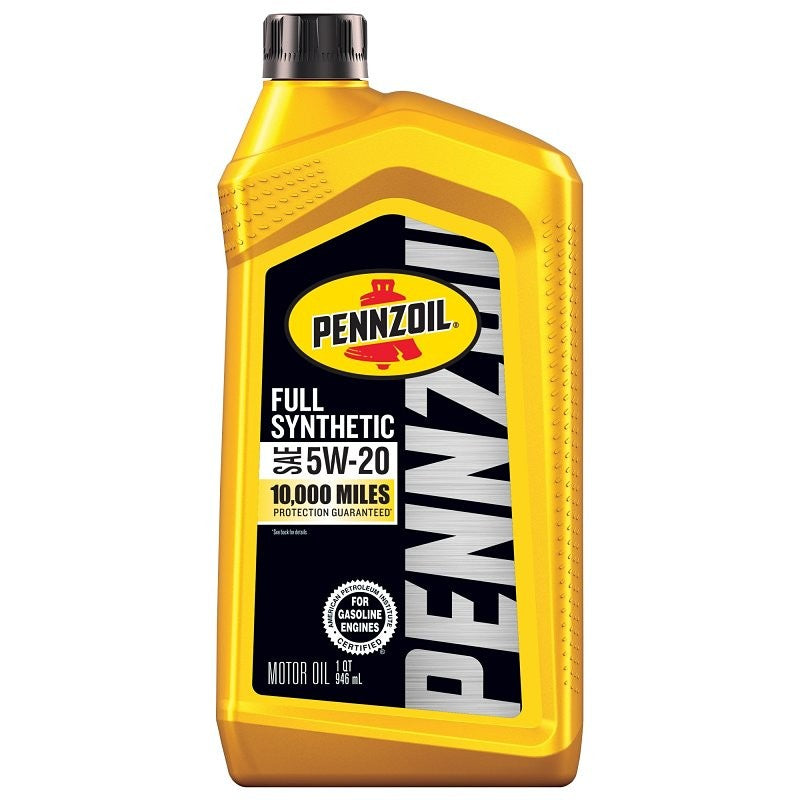 Pennzoil 550058597 Synthetic Motor Oil, 5W-20, 1 qt