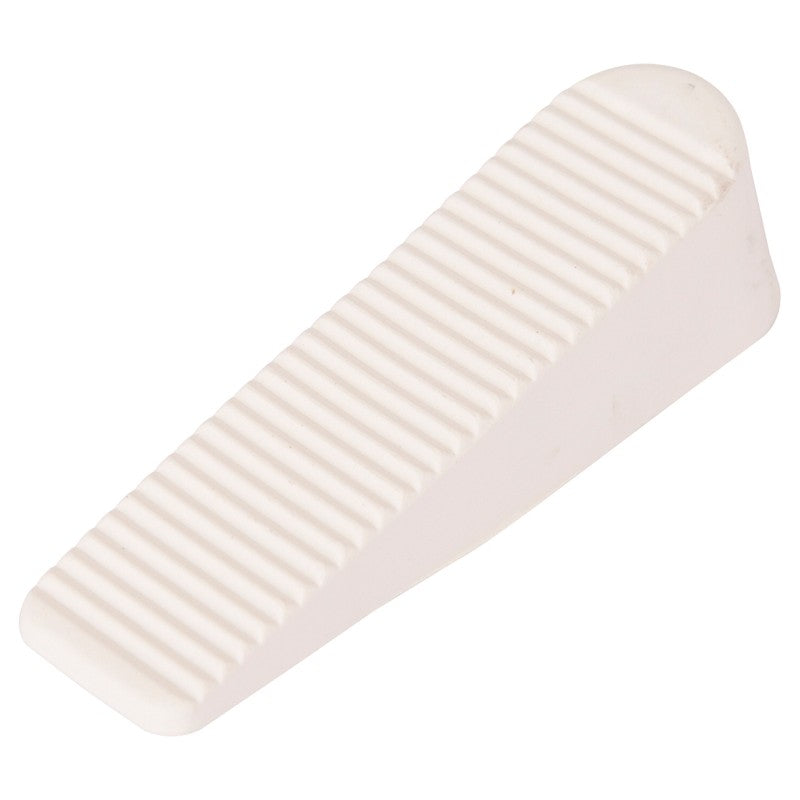 ProSource FE-50922-PS Door Stop, 1 in W x 4 in L x-1/4 in H Projection, Rubber, White