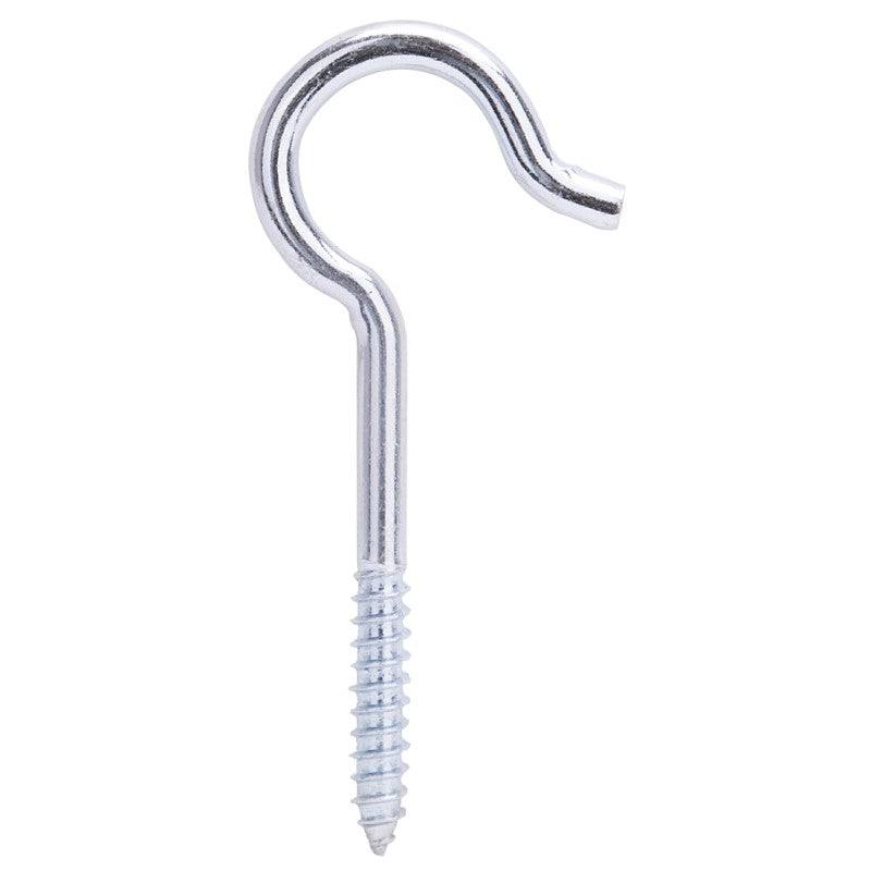 ProSource LR311 Ceiling Hook, 100 lb Working Load, Steel, Silver, Zinc (Pack of 20)