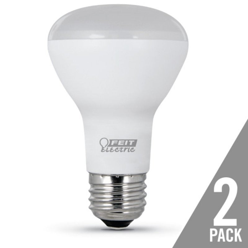 Feit Electric R20DM/10KLED/2 LED Lamp, 450 Lumens, 7.5 W, R20 Lamp, 45 W Equivalent, E26 Lamp Base