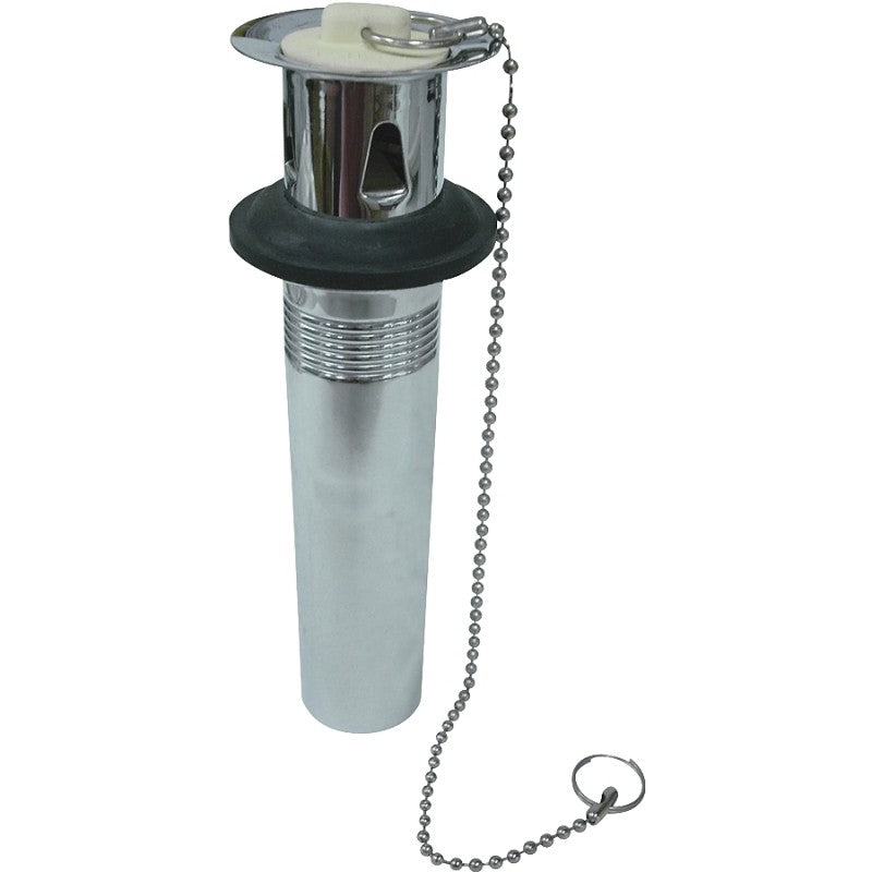 ProSource TW0920 Lavatory Plug, Pull-Out, Chrome