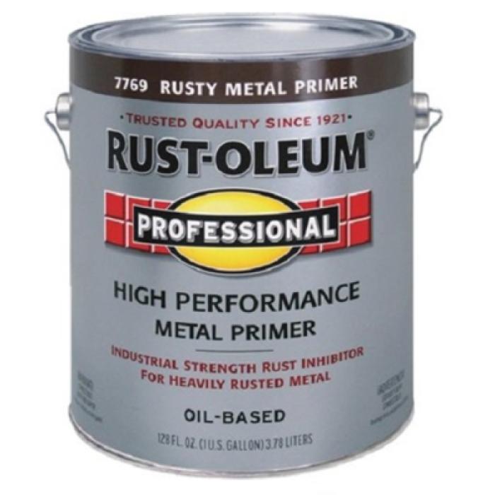 Rust-Oleum 7769402 Primer, Flat, Flat Rusty Metal Primer, 1 gal