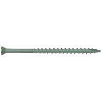 Camo 0346130 Deck Screw, #7 Thread, 2 in L, Trim Head, Star Drive, Type 17 Slash Point, Carbon Steel, 100/PK