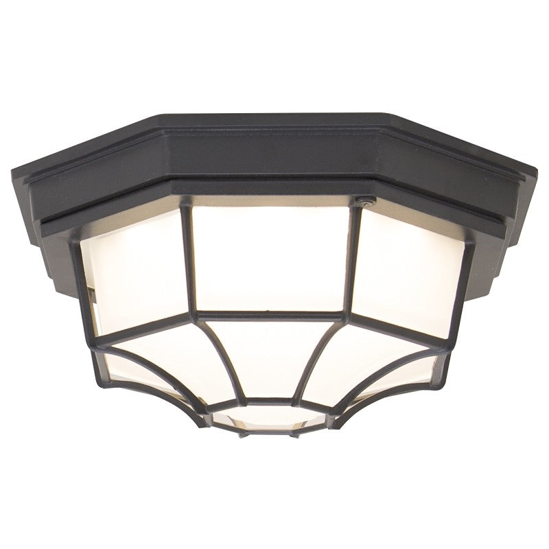 Boston Harbor LED-3003M Flush Mount Ceiling Fixture, 120 V, 13.76 W, 1-Lamp, LED Lamp, 880 Lumens, 3000 K Color Temp