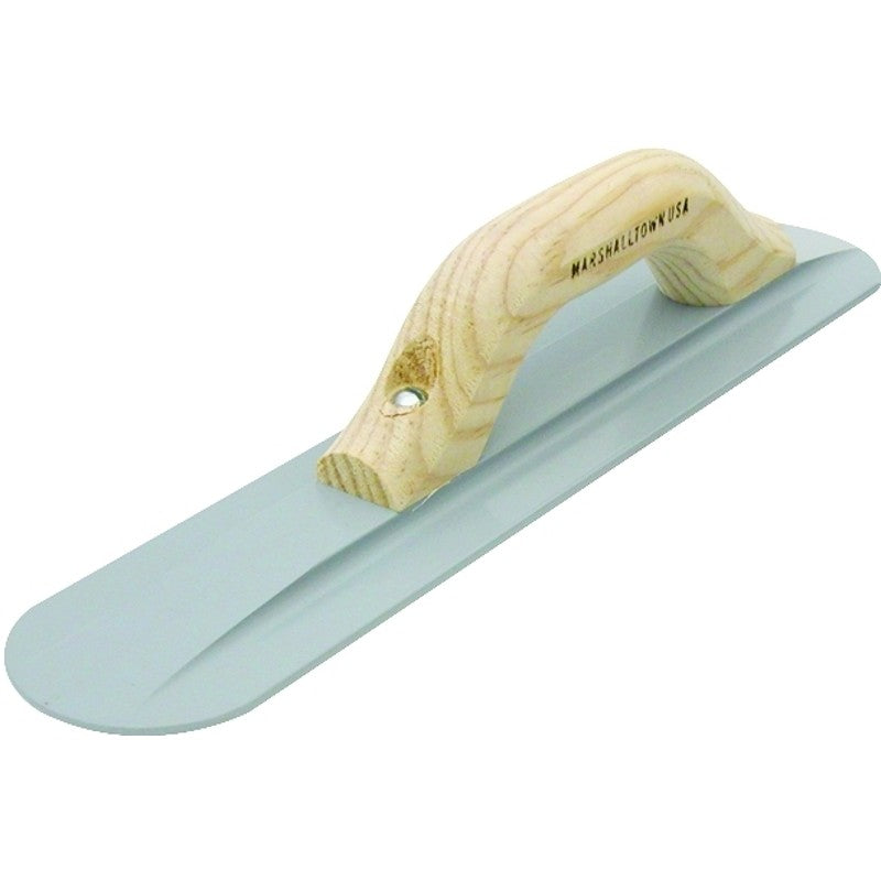 Marshalltown 143 Hand Float, 16 in L Blade, 3-1/8 in W Blade, Magnesium Blade, Round End Blade