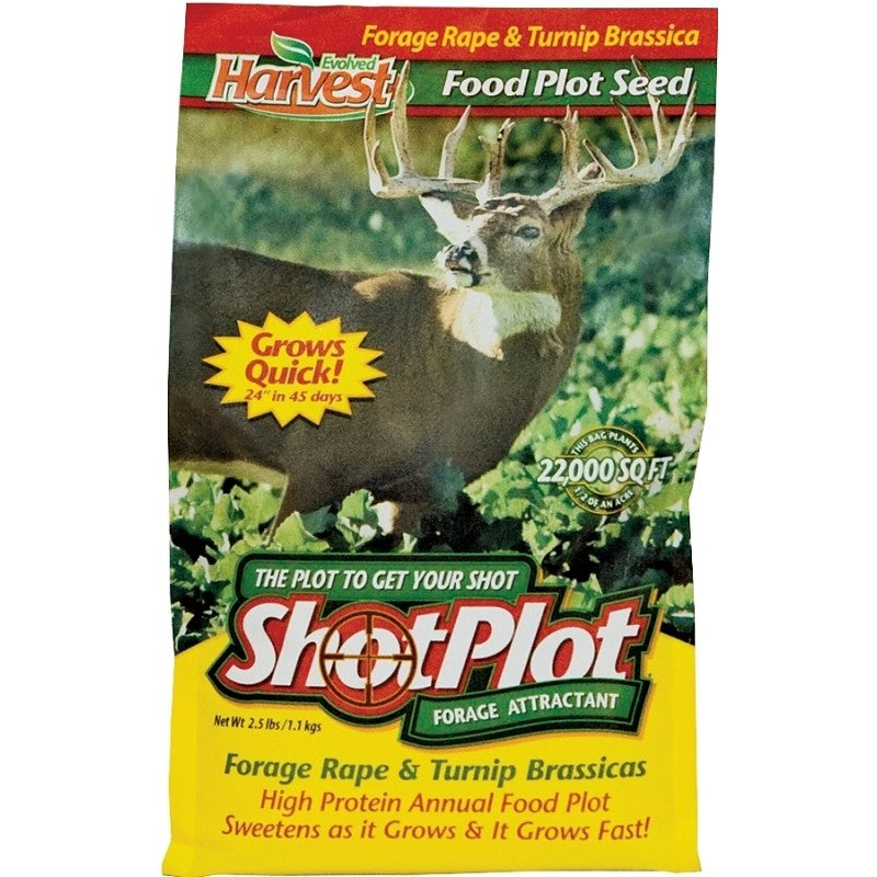 Evolved Habitats ShotPlot Series 70252 Food Plot Seed, 2.5 lb Bag