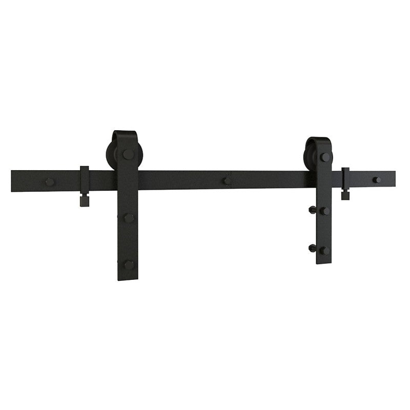National Hardware N700-003 Classic Interior Barn Door Kit, Steel, Matte