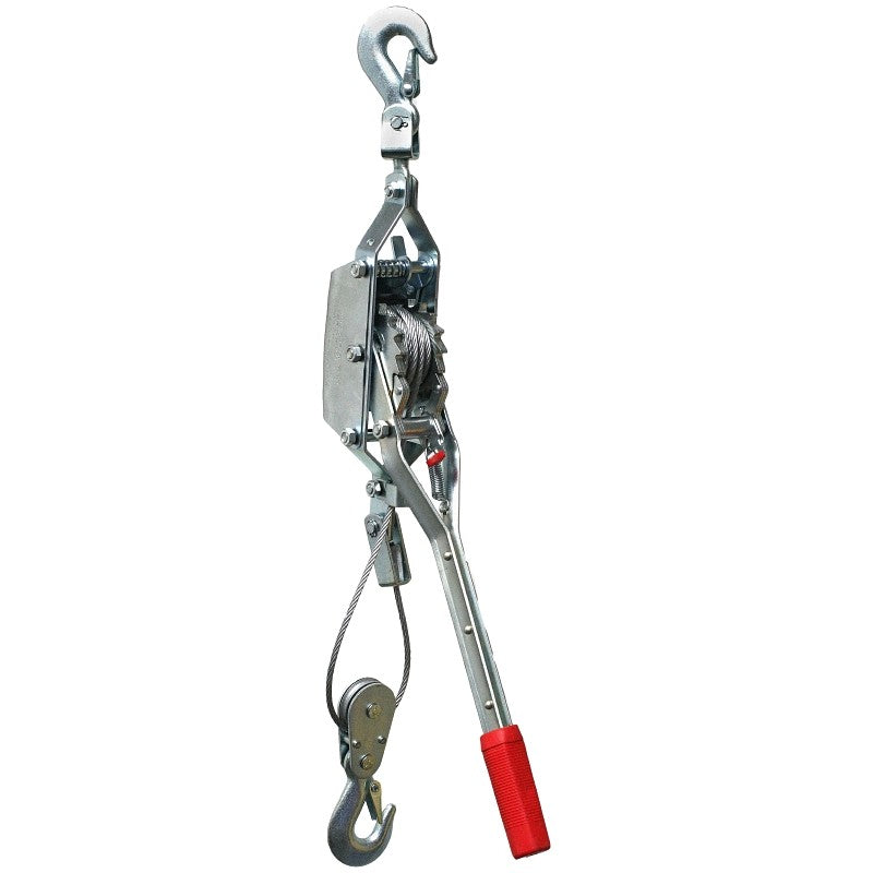 American Power Pull 18600 Cable Puller, 2 ton Lifting, 3/16 in Dia Rope/Cable, 6 ft Lift
