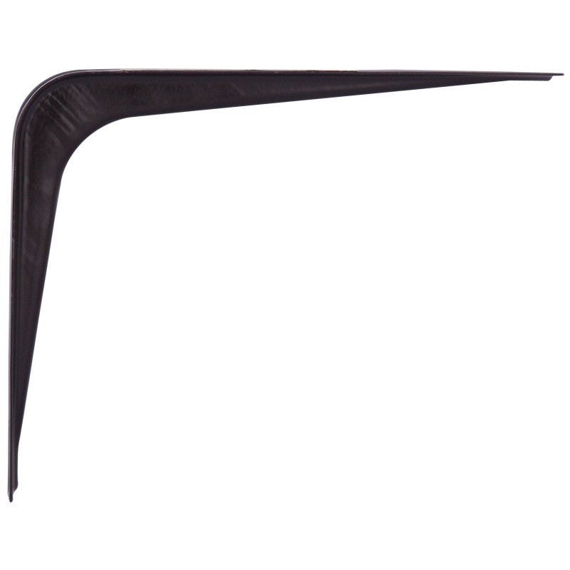 ProSource 21138BK-PS Shelf Bracket, 65 lb/Pair, 6 in L, 5 in H, Steel, Black (Pack of 20)