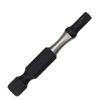 Milwaukee 48-32-4685 Power Bit, T25 Drive, Torx Drive, 1/4 in Shank, Hex Shank, 2 in L, Proprietary Steel, 5/PK