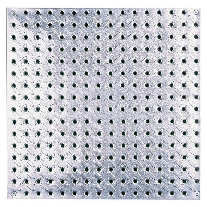 Knape & Vogt 0204-1616 Series Pegboard, 16 in OAD, 16 in OAH, Steel
