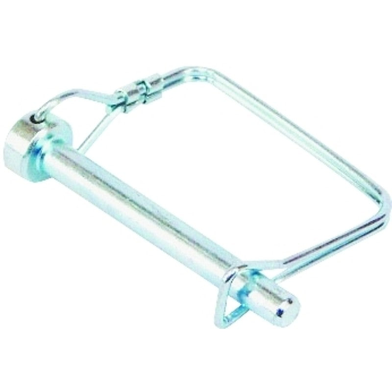 US Hardware RV-867C Pin Coupler Lock, Steel, Silver Zinc