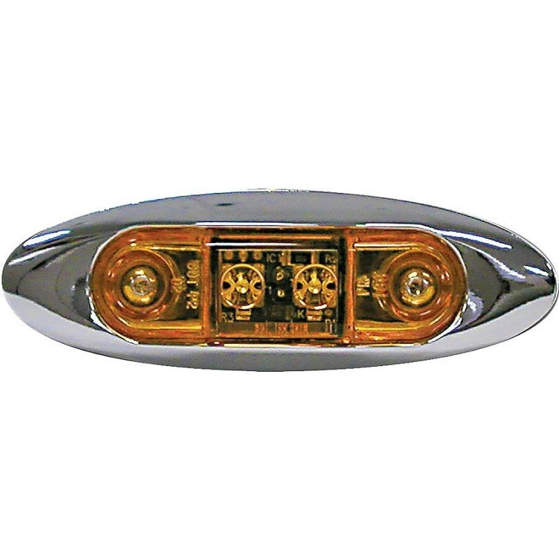 PM V168XA LED Light, 9/16 V, 2-Lamp, LED Lamp, Amber Lamp