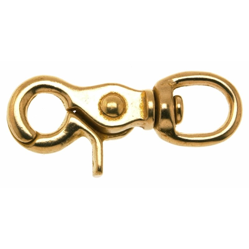 Campbell T7625504 Swiveling Trigger Snap, 1/2 in, 40 lb Working Load, Bronze