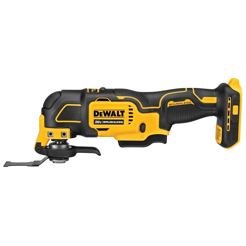 DEWALT DCS354B Oscillating Tool, Tool Only, 20 V, 0 to 18,000 opm, 1.6 deg Oscillating, Variable Speed Control
