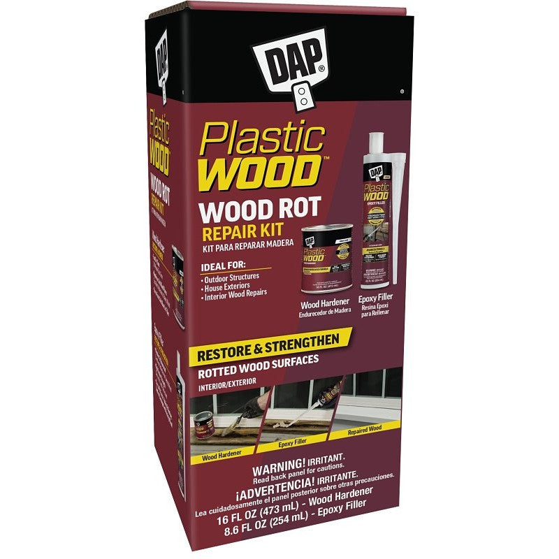 Plastic Wood 7079821005 Epoxy Filler, Natural, 8.6 oz Cartridge