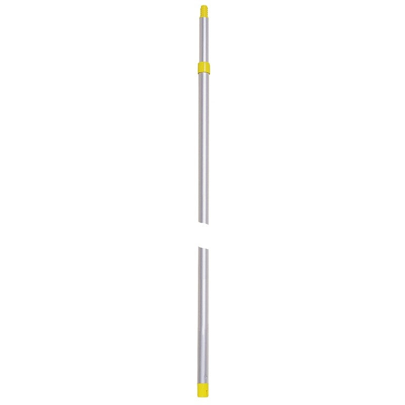 Mr. LongArm Twist-Lok 9272 Extension Pole, 1 in Dia, 6.3 to 12 ft L, Aluminum, Aluminum Handle, Round Handle