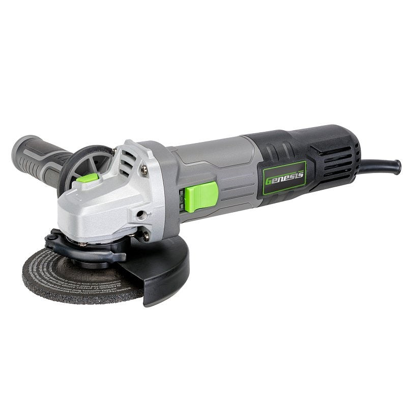 Genesis GAG745 Angle Grinder, 7 A, 5/8 in Arbor, 4-1/2 in Dia Wheel, 11,000 rpm Speed