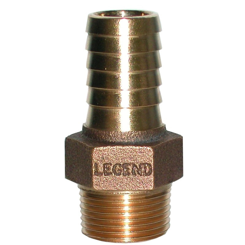 Legend 312-007 Adapter, 1-1/2 in, Insert x MNPT, Bronze