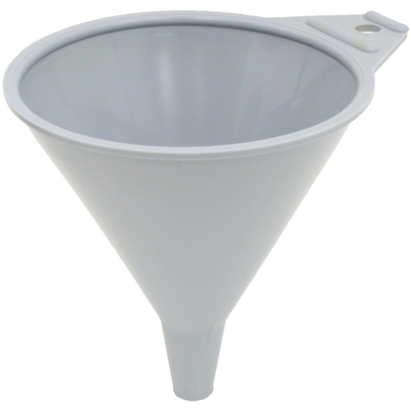 FloTool 05007 Small Funnel, 0.5 pt, HDPE, 4-3/4 in H, Gray