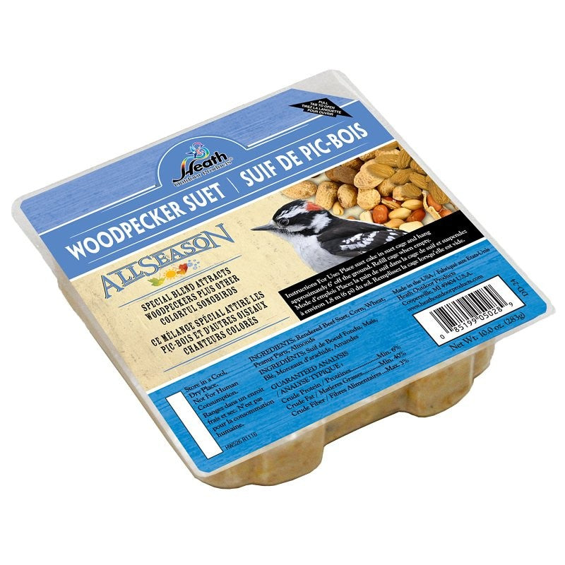 Heath DD-24 Suet Cake, All-Season, 10 oz (Pack of 12)