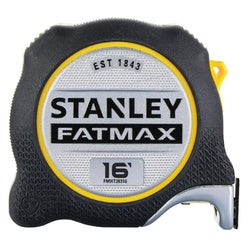 Fatmax FMHT38316S Tape Measure, 16 ft L Blade, 1-1/4 in W Blade