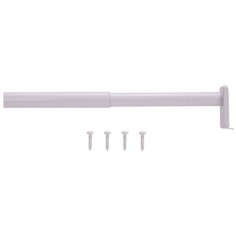 ProSource 21012PHX-PS Adjustable Closet Rod, 18 to 30 in L, Steel
