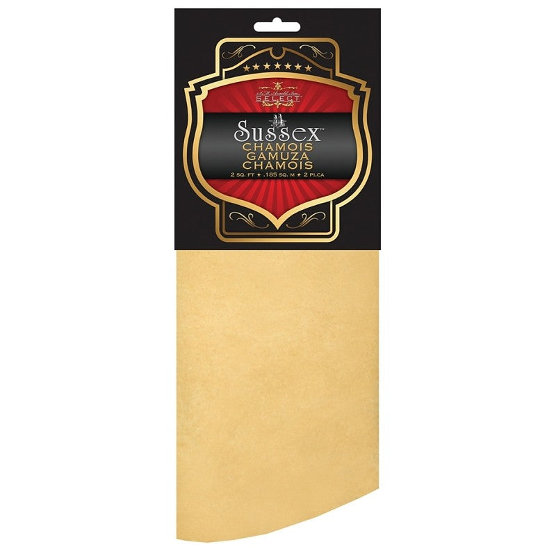 Hopkins SELECT TS10 Chamois, 2 sq-ft, Leather, Natural