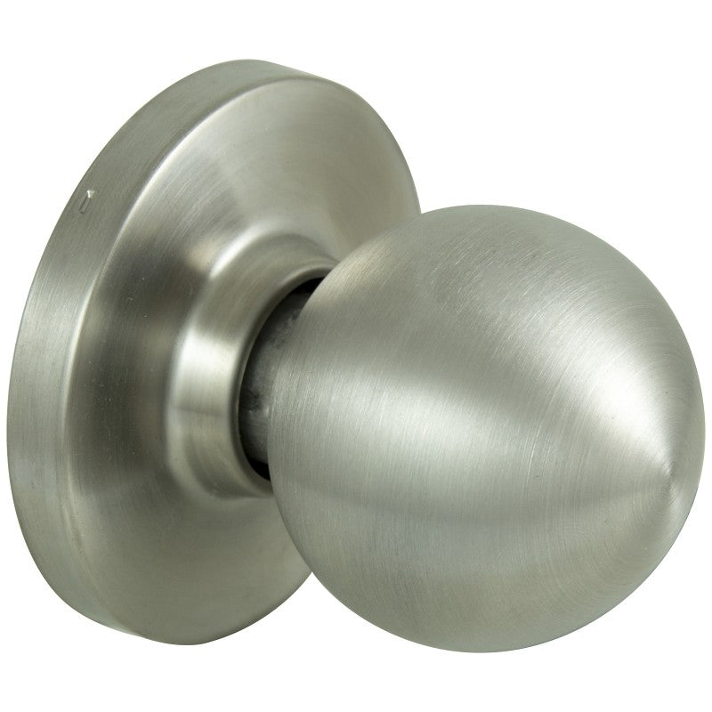 ProSource C364BV-PS Dummy Knob, C3 Design, 1-1/4-1-13/16 in Thick Door, Stainless Steel, 74 mm Rose/Base