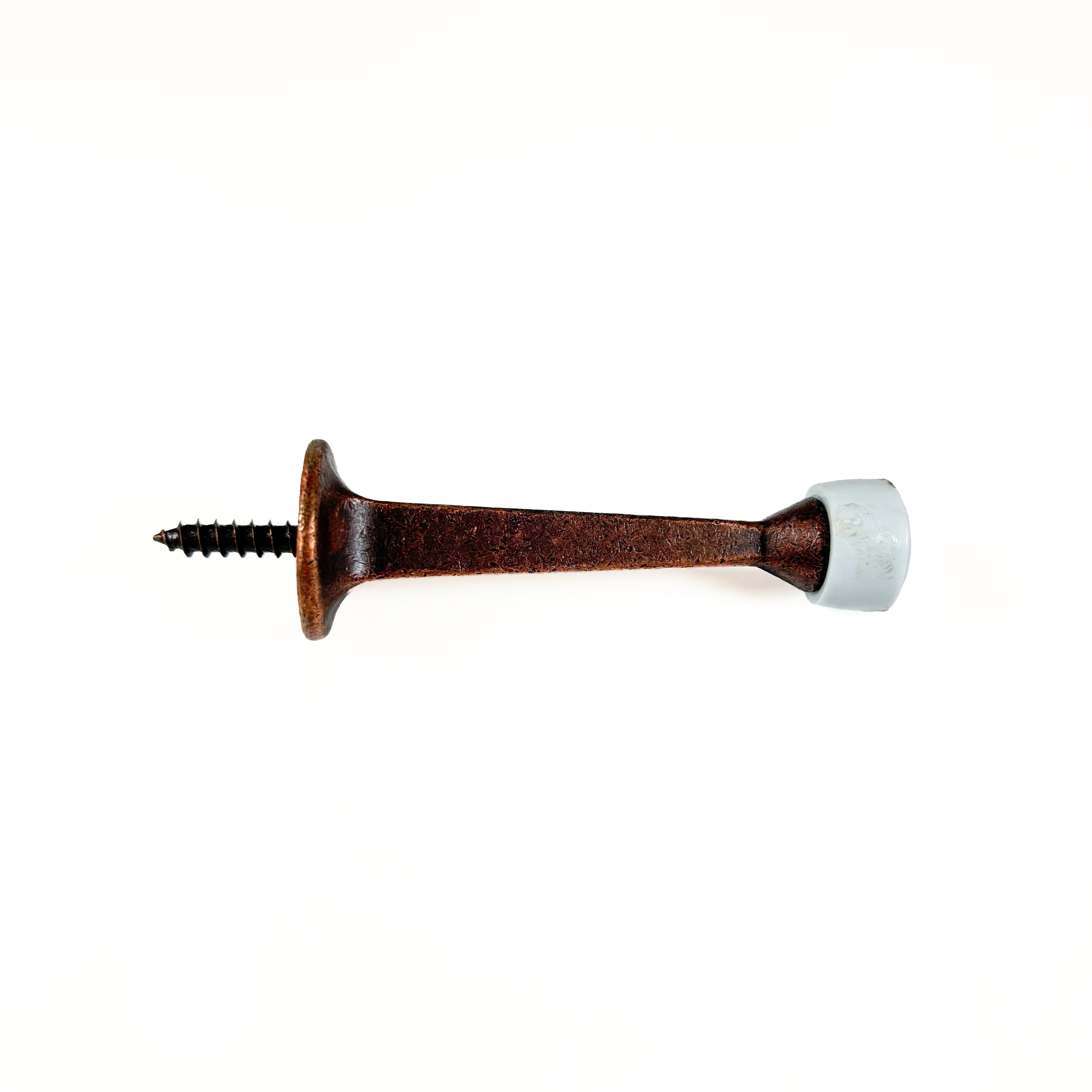 Square Taper Door Stop 3 Inch Distressed Antique Bronze