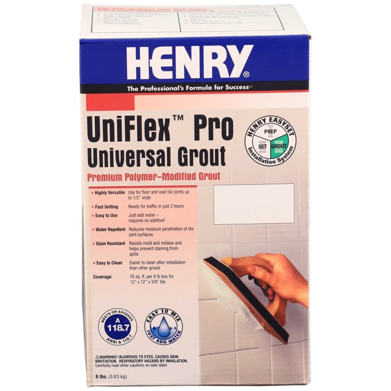 Henry 13082 Sugar Cookie Sanded Grout, 8 lb (Pack of 4)
