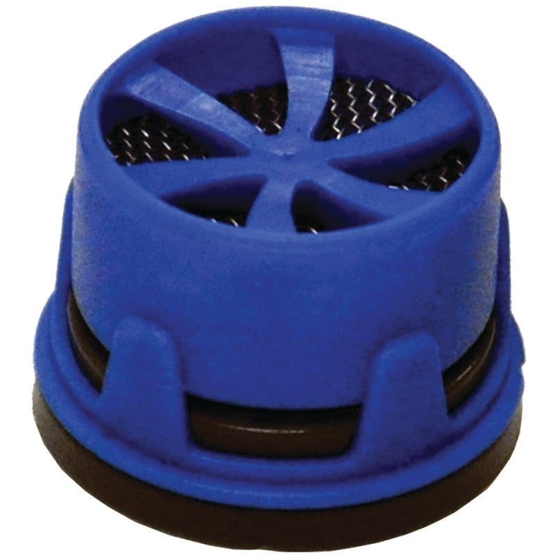 Danco 10495 Faucet Aerator Insert, Blue, 15/16 or 55/64 in, Plastic, 1.5 gpm, 1/PK