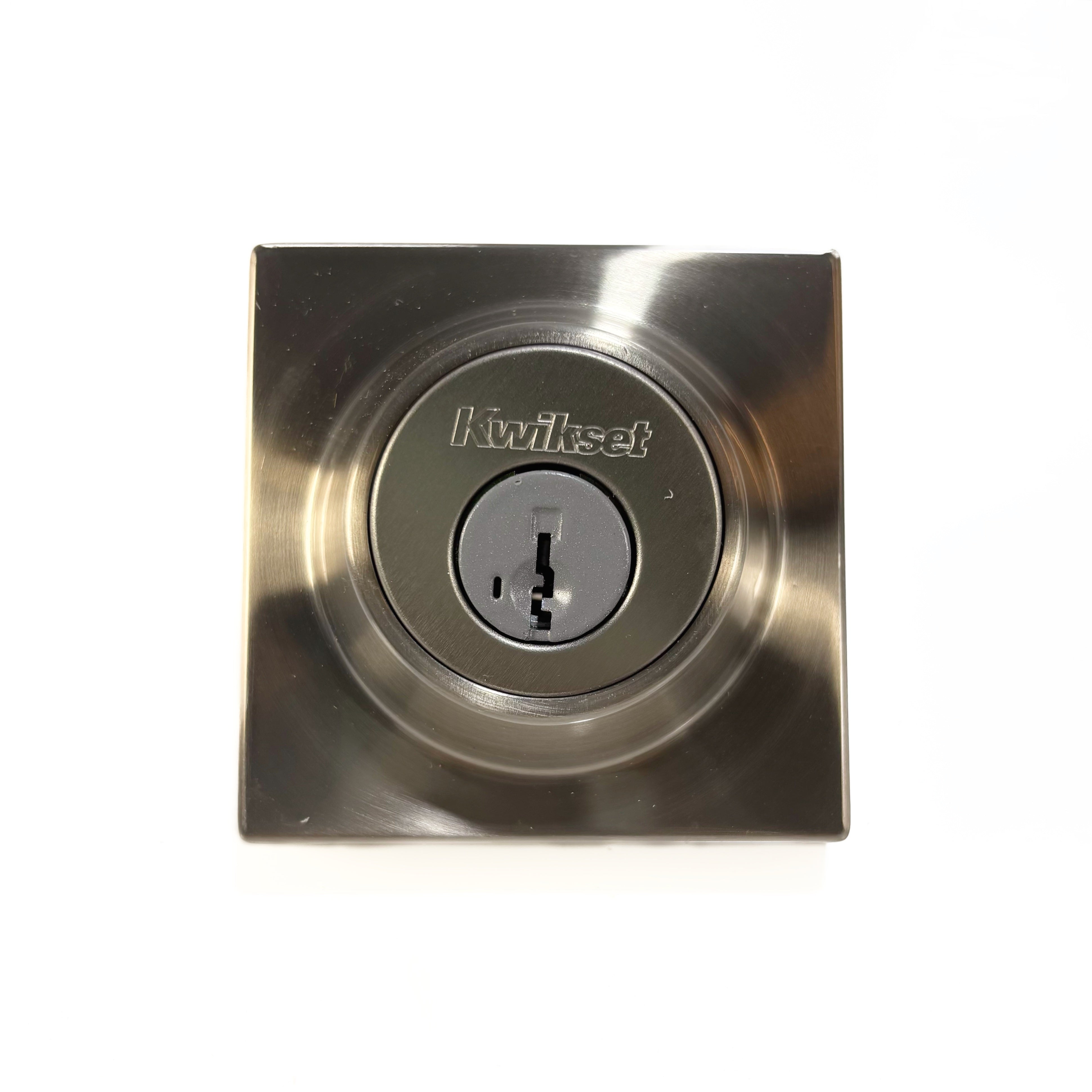 Complete Amador Handleset Ladera Lever Interior Smartkey Satin Nickel Single Cylinder