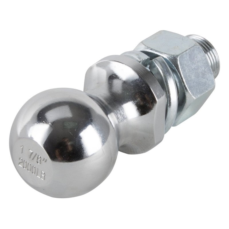 Vulcan HBB09 Hitch Ball, 1-7/8 in Dia Ball, 1 in Dia Shank, 2,000 lb Gross Towing (Pack of 6)