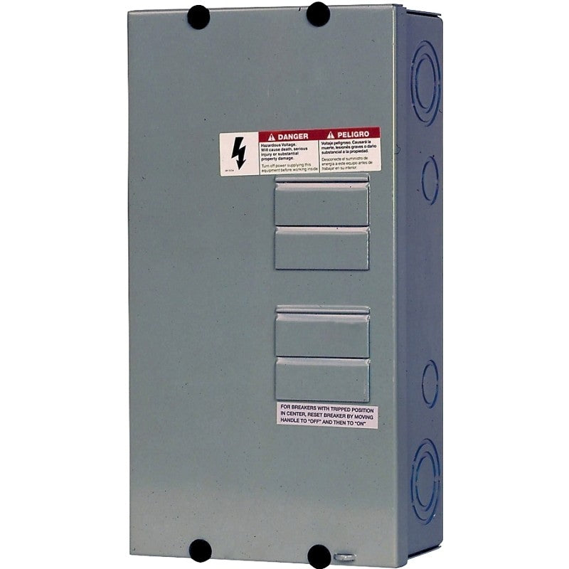Siemens Murray E E0408ML1125SU Load Center, 125 A, 4 -Space, 8 -Circuit, Main Lug, NEMA 1 Enclosure, Gray