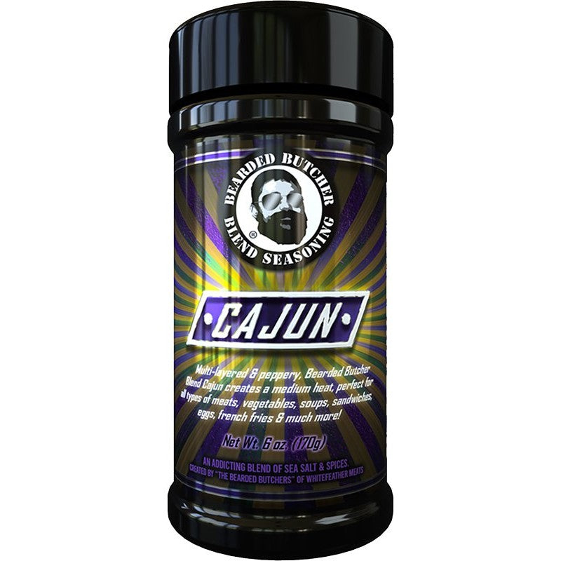 Bearded Butcher Cajun-6OZ Seasoning, Cajun Blend, 6 oz