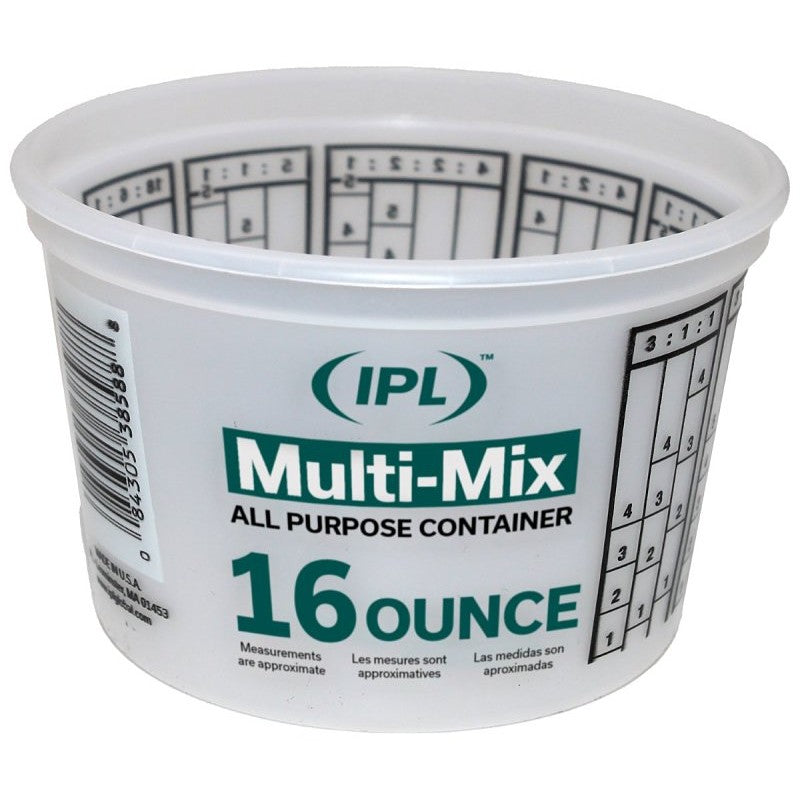 ENCORE Plastics 300352 Mixing Container, 16 oz Capacity, Plastic