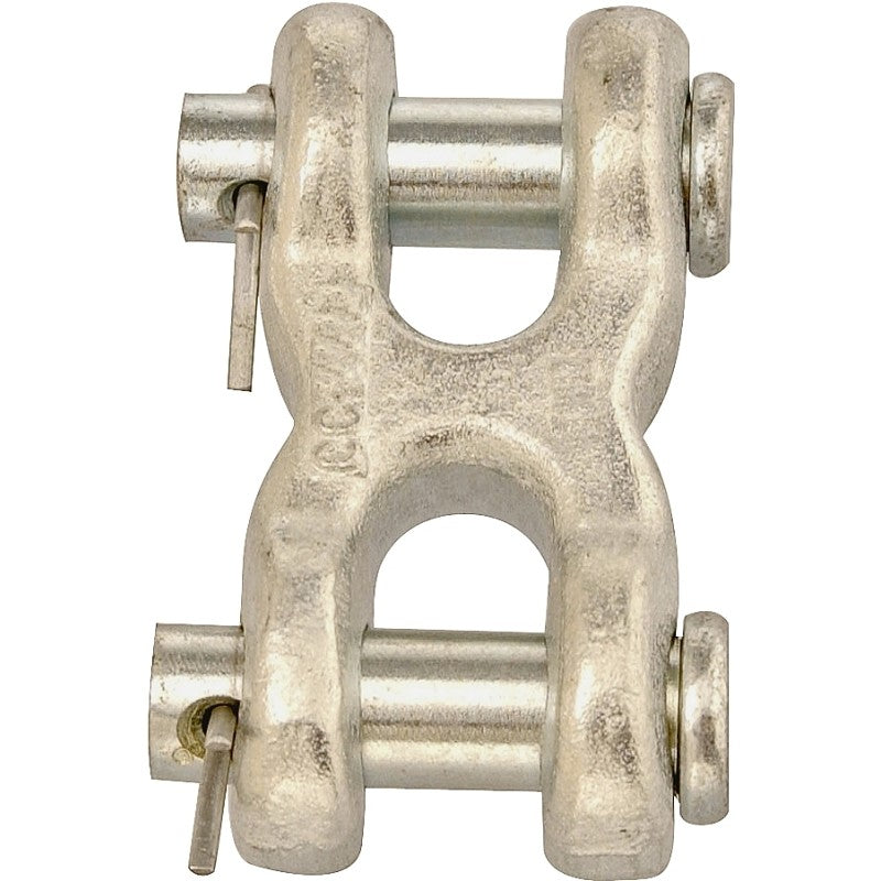 Campbell T5423300 Clevis Link, 1/4 x 5/16 in Trade, 3900 lb Working Load, Steel, Zinc