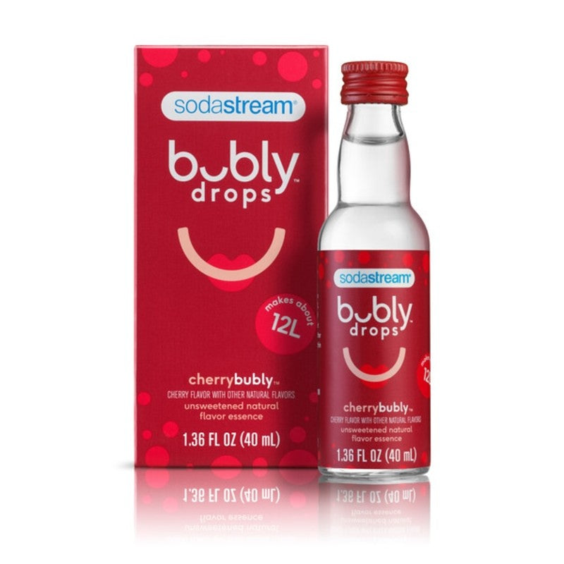 Sodastream 1025225010 Soft Drink, Cherry Flavor, 40 mL Bottle (Pack of 6)