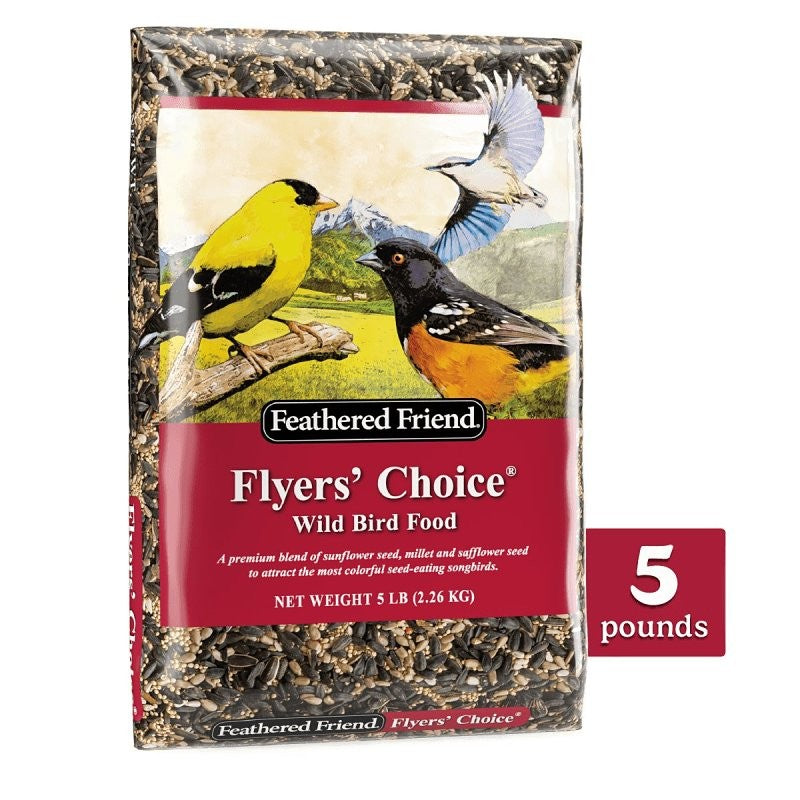 Feathered Friend 14398 Flyers' Choice, Seed, 5 lb Bag