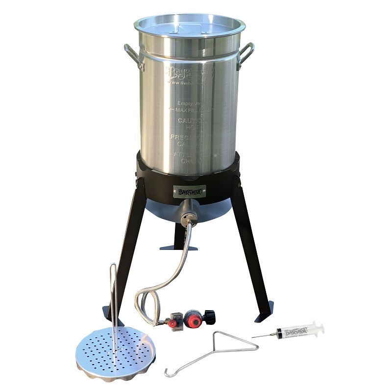 Bayou Classic 200-490 Turkey Fryer Kit, Aluminum