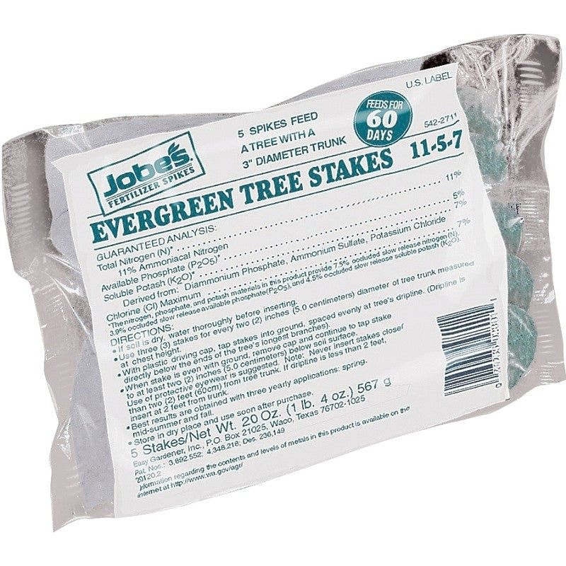 Jobes 02011 Fertilizer Bag, Spike, 11-3-4 N-P-K Ratio