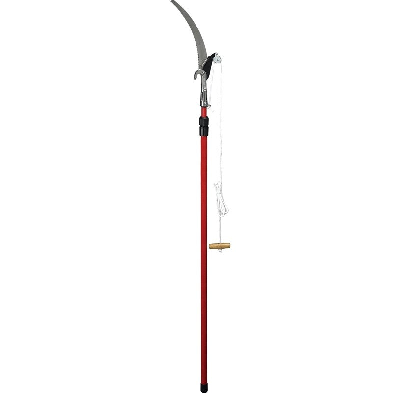 Corona TP 4210 Tree Pruner, 1 in Dia Cutting Capacity, Steel Blade, Fiberglass Handle, 10 ft L Extension
