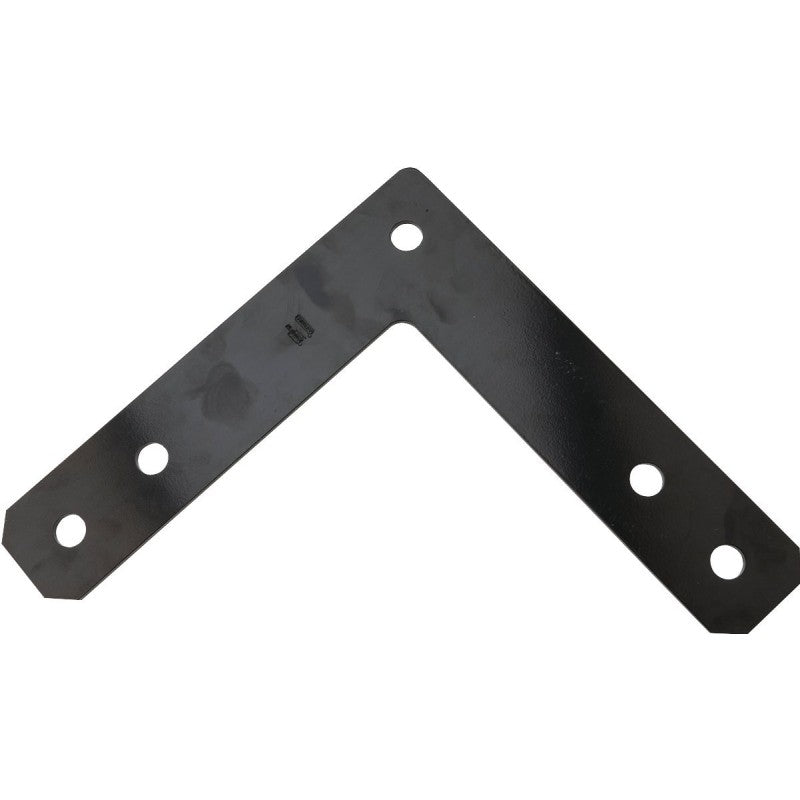 National Hardware 1177BC Series N266-475 Corner Brace, 12 in L, 2-1/2 in W, 12 in H, Steel, 3/16 Thick Material